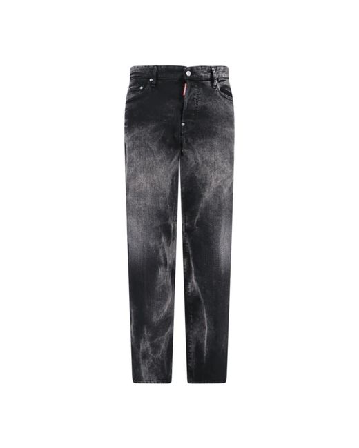 Jeans skinny neri di DSquared² in Gray da Uomo