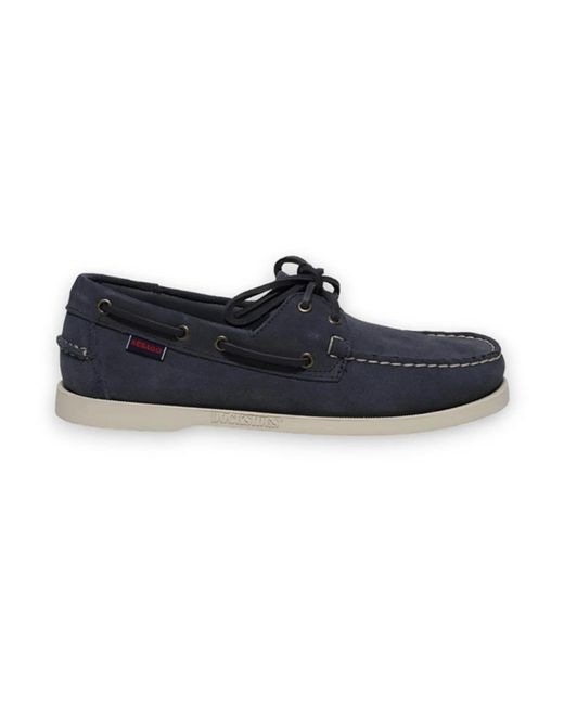 Sailor Shoes di Sebago in Blue da Uomo