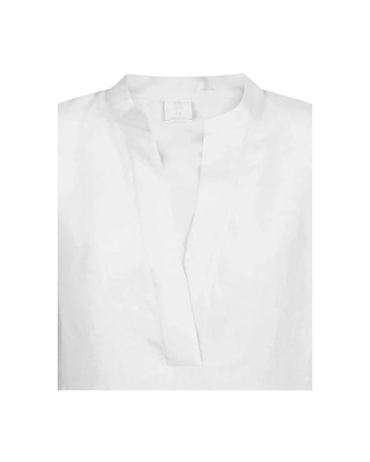 Eleventy Gray Blouses