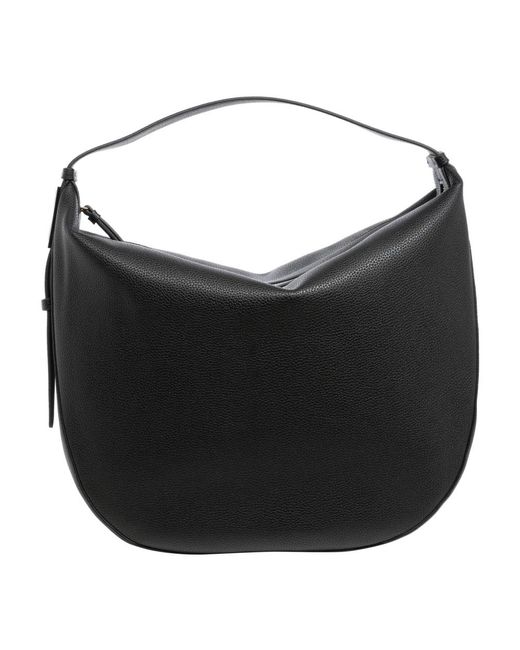 ARMANI EXCHANGE Black Stylishe Tote Bag Mit Reißverschluss