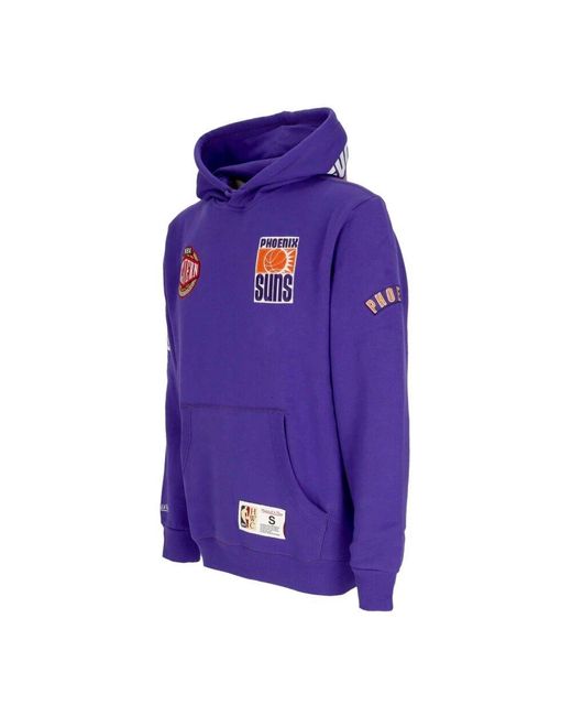 Mitchell & Ness Blue Hoodies for men