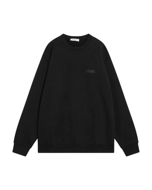 Givenchy Schwarzer Rundhalspullover in Black für Herren