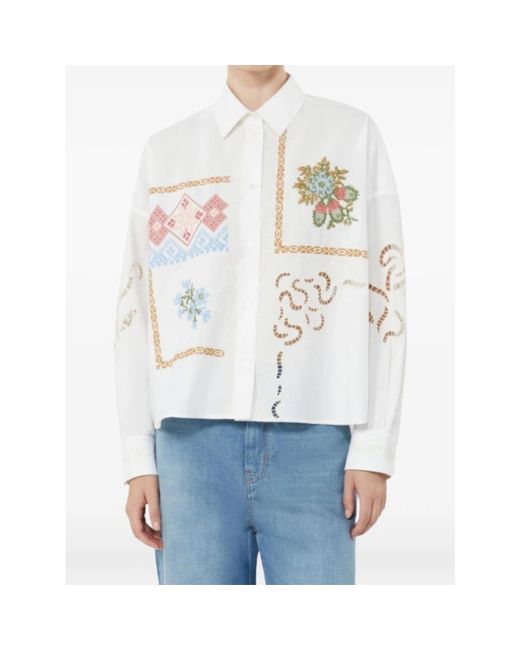 Weekend by Maxmara White Shirts