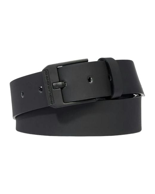 Piquadro Black Belts for men