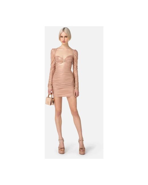 Elisabetta Franchi Pink Short Dresses