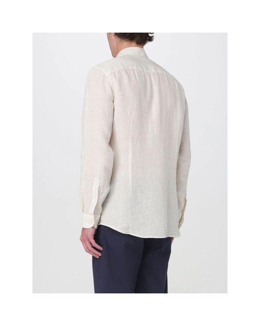 Fay Raffiniertes Casual Button-Up Hemd in White für Herren