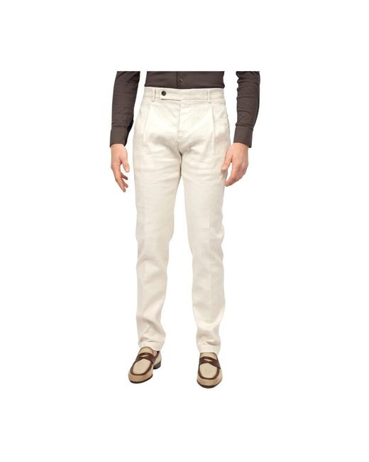 BERWICK 1707 Natural Chinos for men