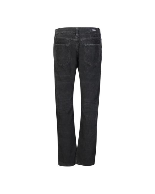 14 Bros Gray Straight Fit Jeans for men