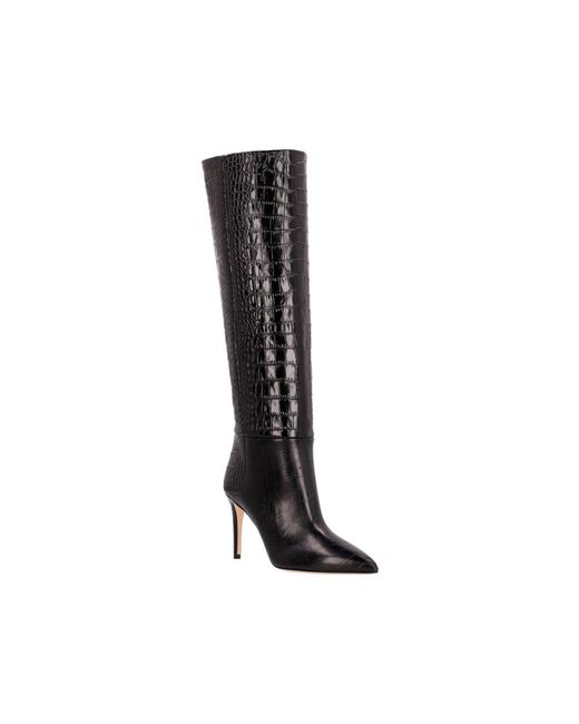 Paris Texas Black High Boots