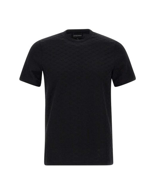 Emporio Armani Black T-Shirts for men