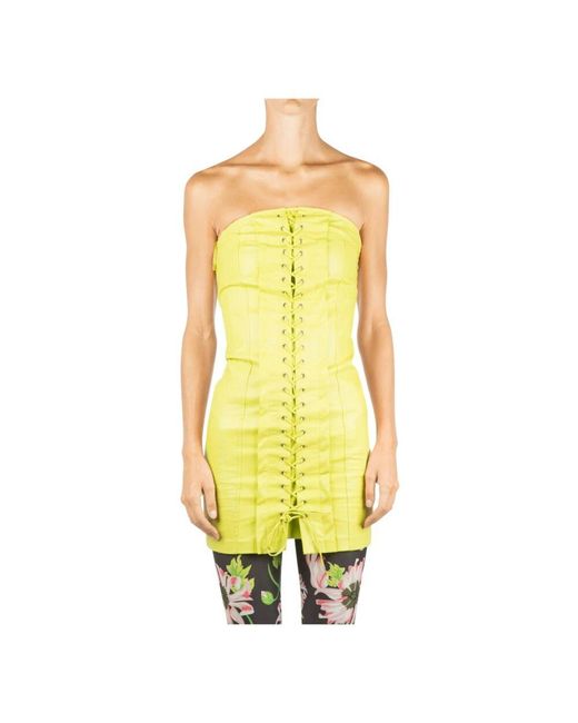 Aniye By Yellow Short Dresses