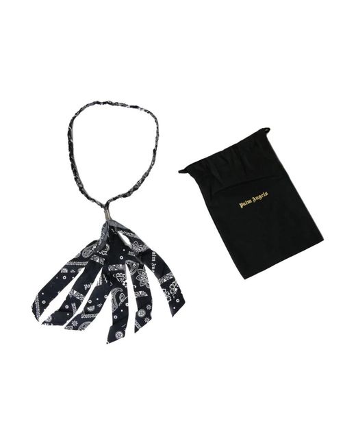 Palm Angels Black Necklaces for men