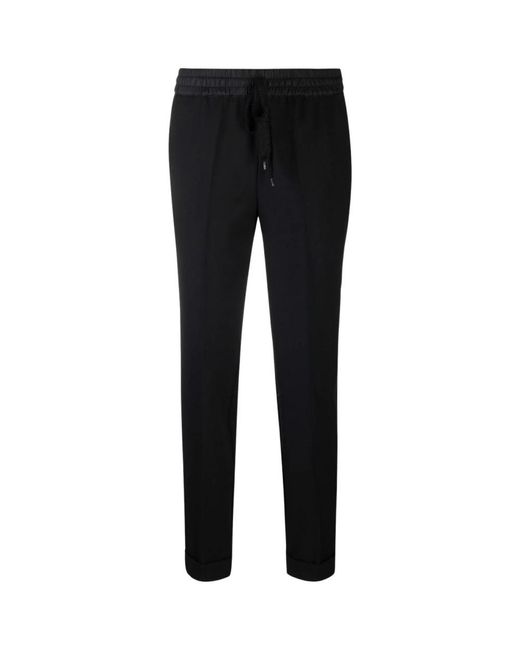 P.A.R.O.S.H. Black Tapered Trousers