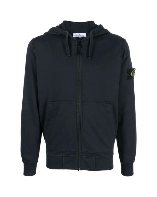 Stone Island Zip-Throughs in het Blue voor heren