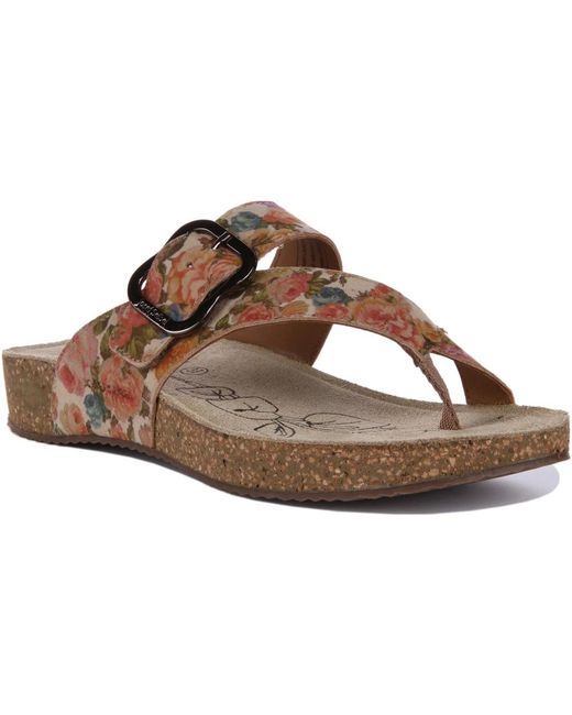 Josef Seibel Brown Flip Flops