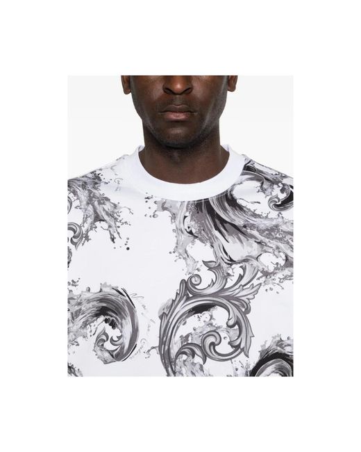 Versace Jeans Couture White Sweatshirts for men