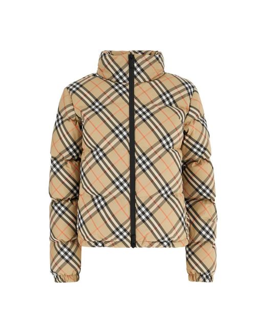 Burberry Metallic Winter Jackets