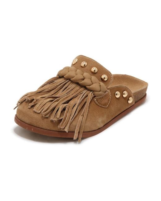 Emanuélle Vee Brown Mules