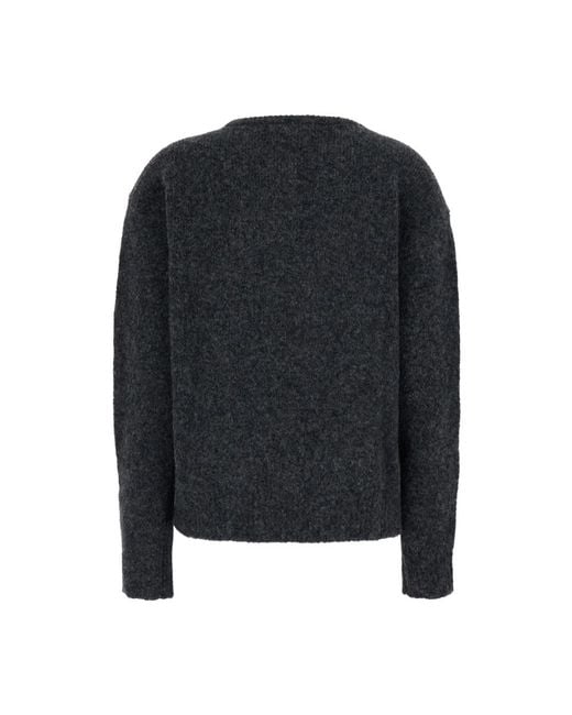 Semicouture Black Round-Neck Knitwear