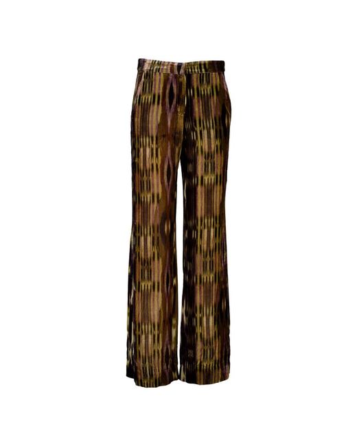 Wide Trousers Ba&sh de color Brown