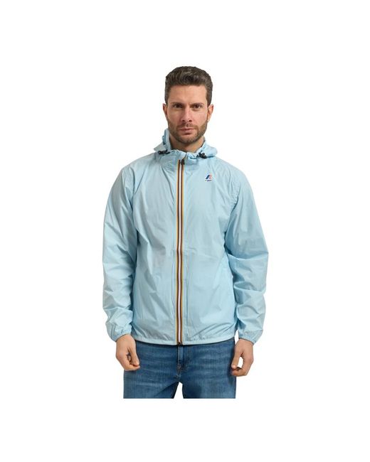 K-Way Blue Rain Jackets for men