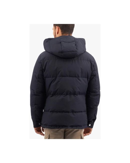 Brooks Brothers Jassen ,Blauw ,Polyester Puffer Jacket in het Blue voor heren