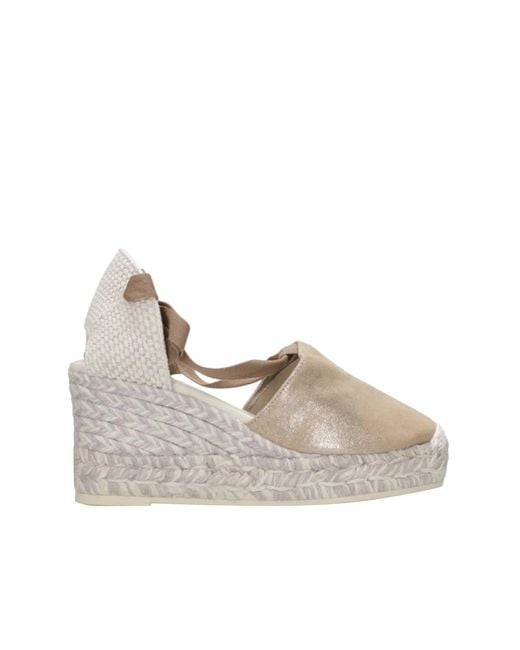 Espadrilles Gray Wedges