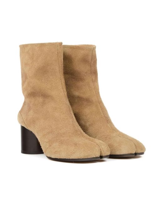 Maison Margiela Brown Heeled Boots