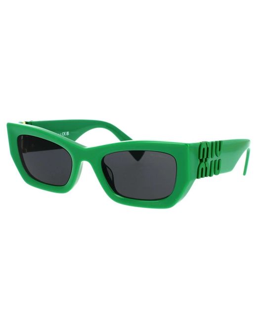 Miu Miu Green Sunglasses