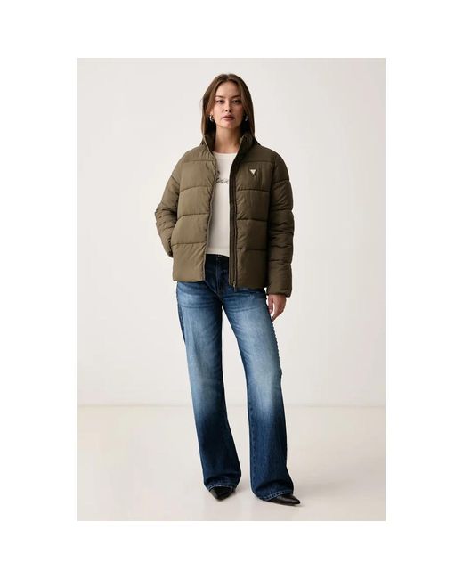 Winter Jackets Guess de color Brown
