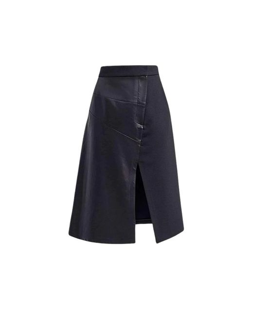 Barbara Bui Blue Midi Skirts