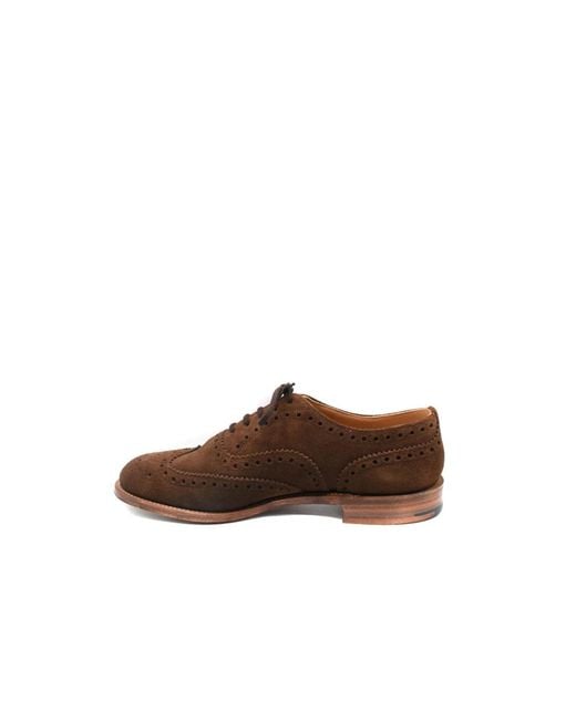Church's Brown Laced Shoes for men