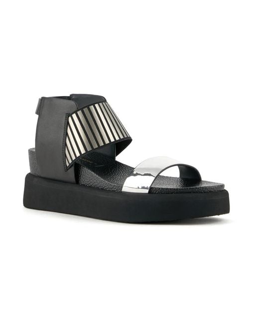 United Nude Black Wedges