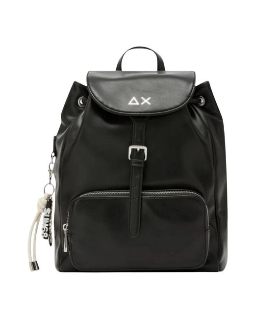 Sun 68 Black Backpacks