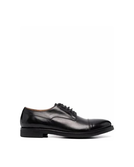 Alberto Fasciani Black Business Shoes for men