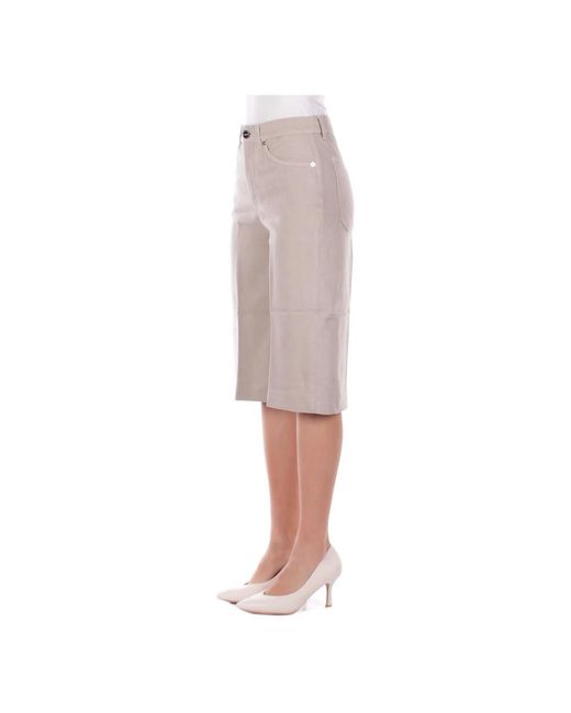 Dondup Gray Long Shorts
