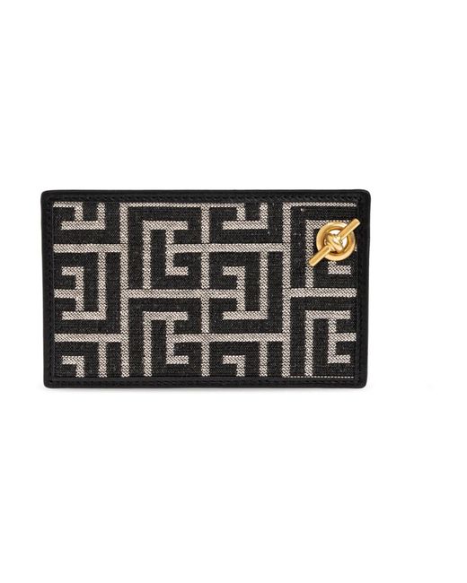Wallets & Cardholders di Balmain in Black da Uomo