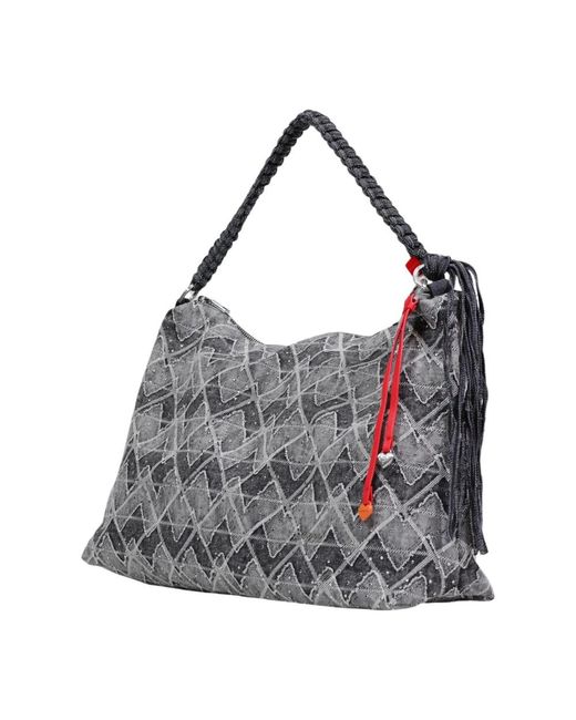 Desigual Gray Shoulder Bags