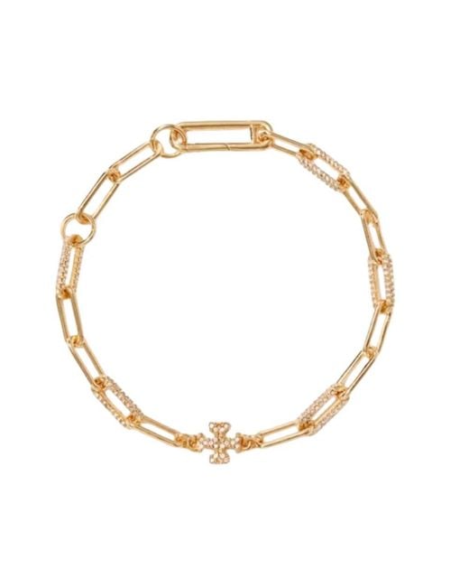Tory Burch Bracelets in het Metallic