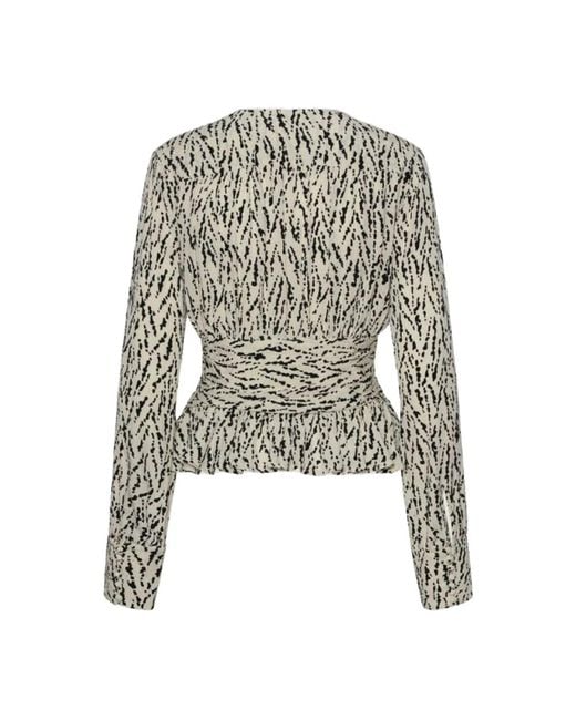 Long Sleeve Tops ROTATE BIRGER CHRISTENSEN de color Black