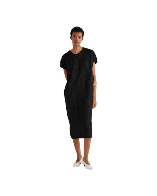 MEIMEIJ Black Midi Dresses