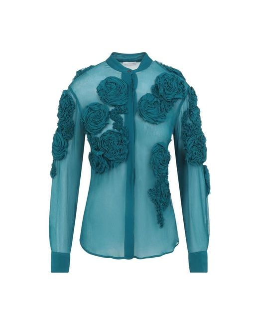 Dries Van Noten Blue Shirts