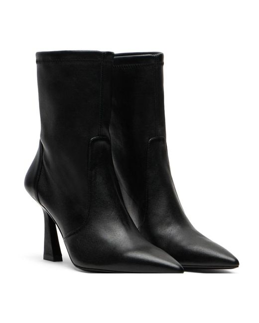 Stuart Weitzman Black Heeled Boots