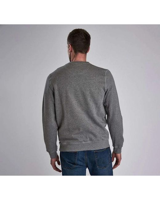 Barbour Gray Sweatshirts for men