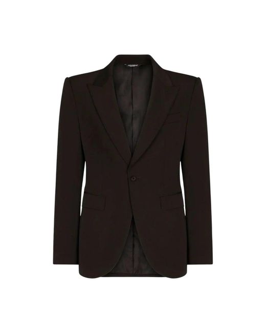 Dolce & Gabbana Black Blazers
