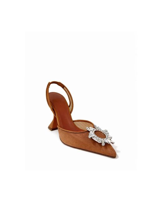 AMINA MUADDI Brown Pumps