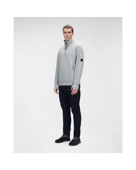 C P Company Gray Sweatshirts for men