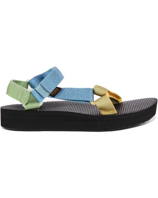 Teva Blue Flat Sandals