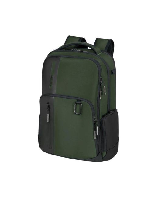 Samsonite Tassen ,Groen ,Polyester Biz 2Go Backpack 15.6" in het Green voor heren