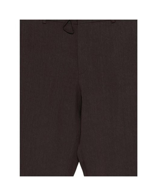HUGO Black Straight Trousers for men